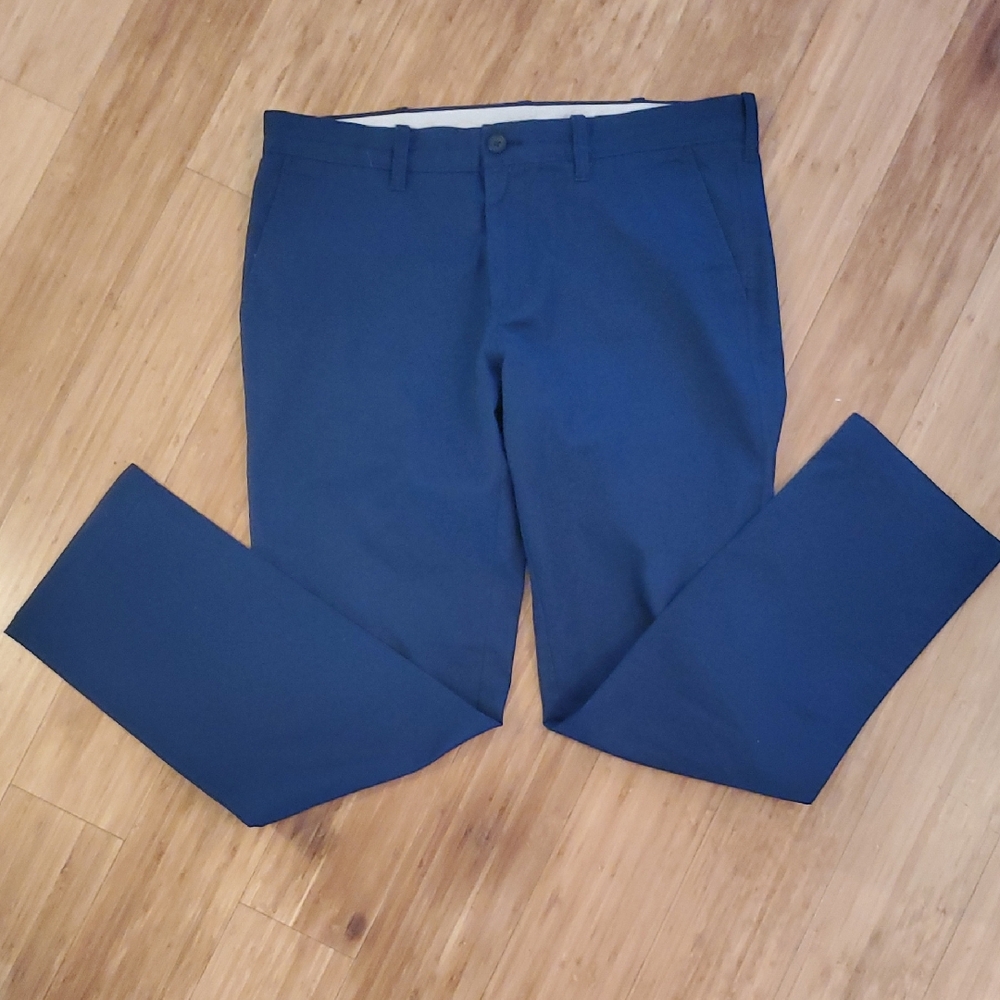 Classic Navy Blue Men's Chinos